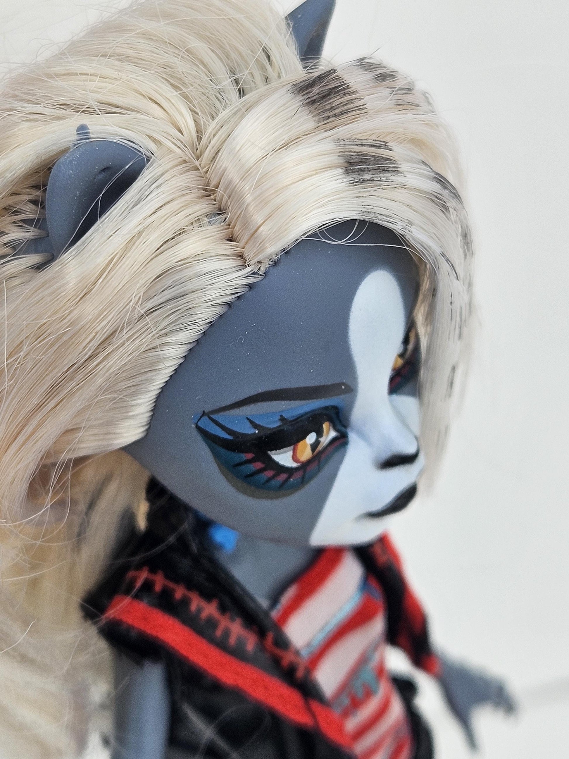 Monster High Doll, Zombie Shake, Purrsephone, one of 2-Pack for Collectors, Playing, Cat Doll, Original Clothes, Very Rare, Original Used
