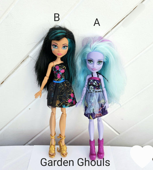 Garden Ghouls Wings,Twyla, Cleo de Nile, Monster High Doll for Collectors, Playing, Monster, Original, Extremely Rare, Original Used