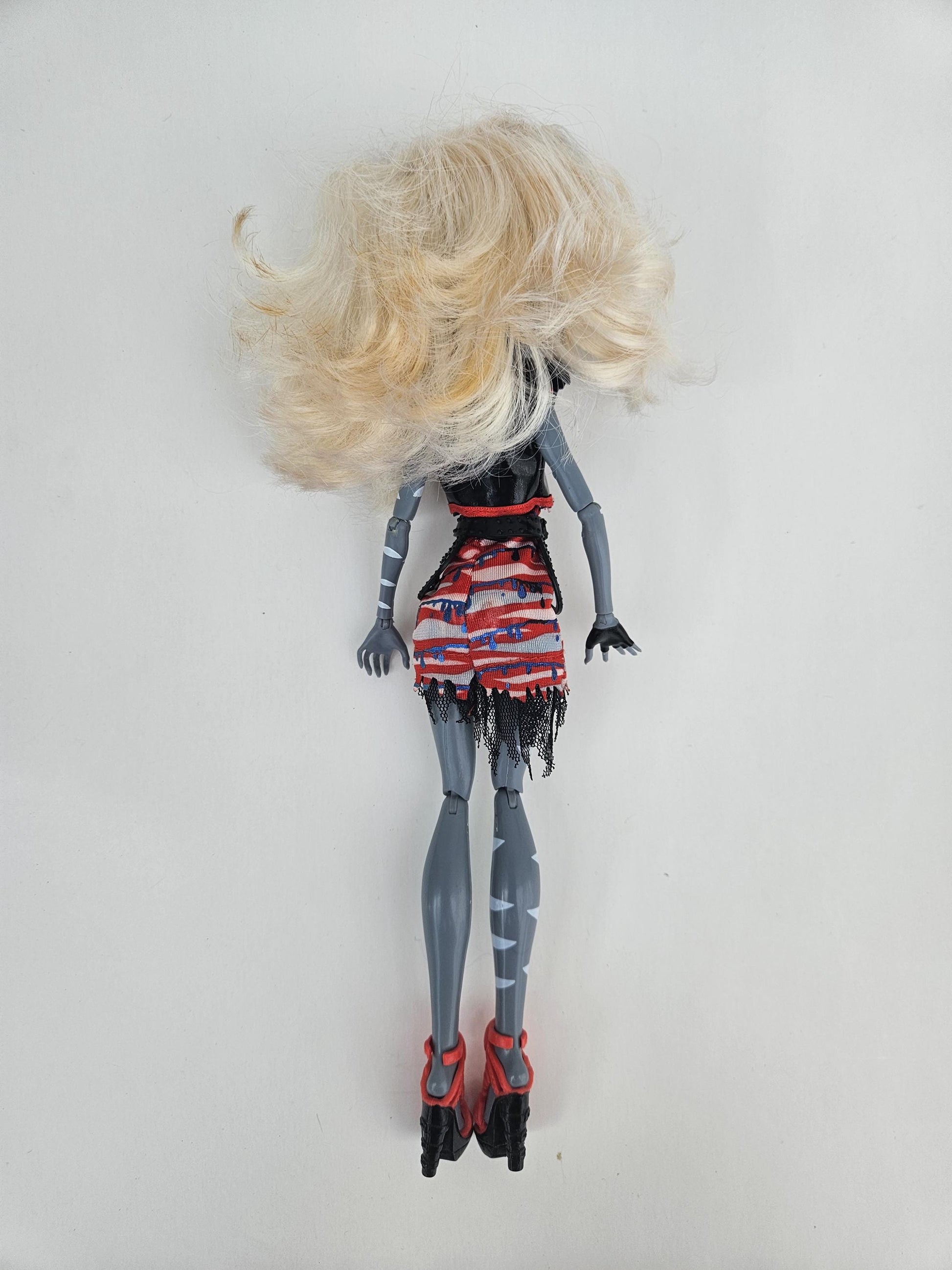 Monster High Doll, Zombie Shake,  Purrsephone, one of 2-Pack for Collectors, OOAK Repaints, Playing, Cat Doll, Original Clothes, Very Rare