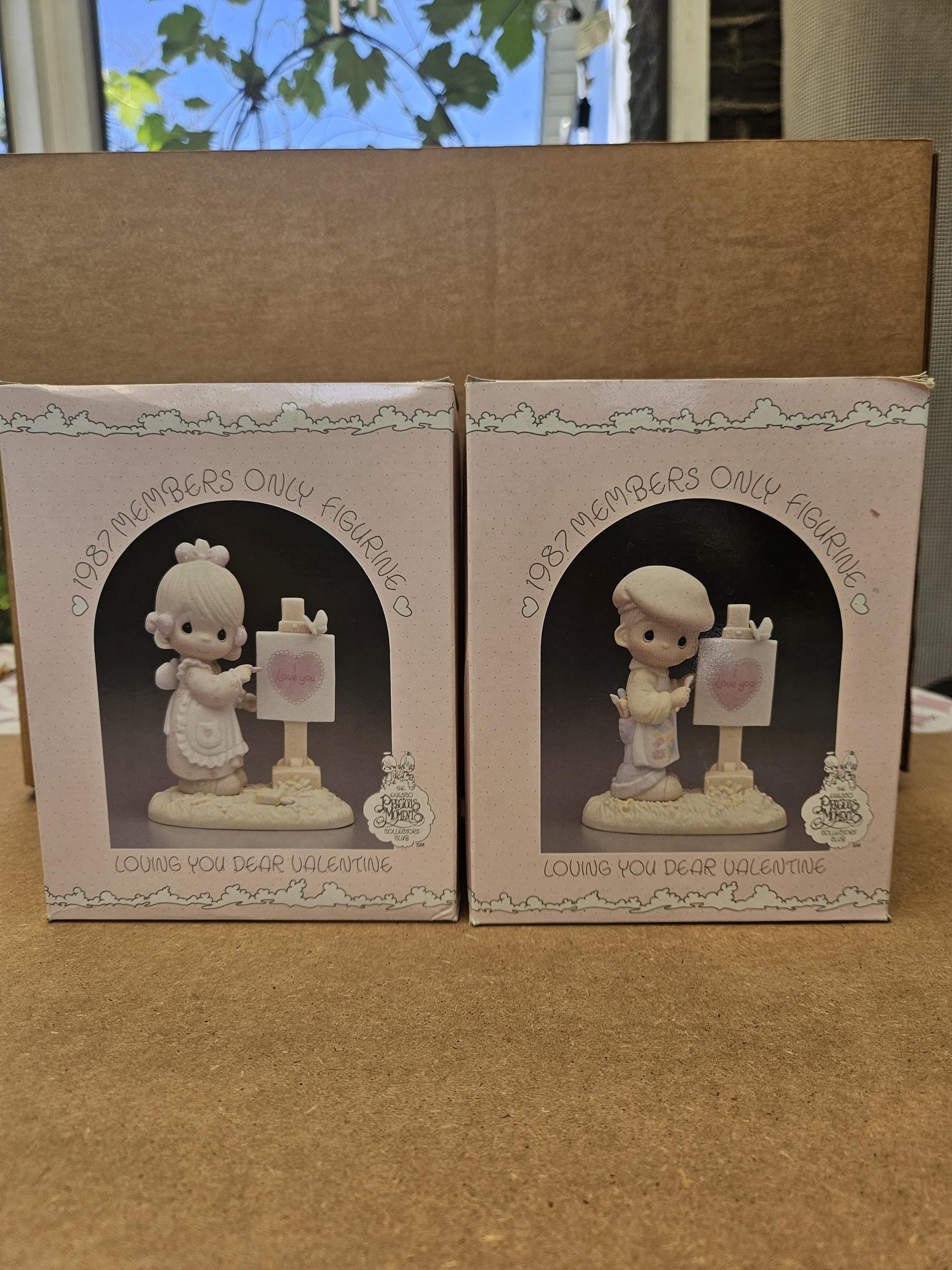 Collectors Club, feature a girl or a boy with an "I LOVE YOU" sign