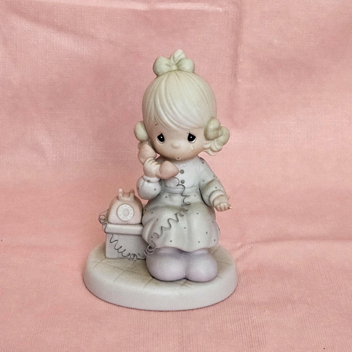 Part #1 Precious Moments Figurine, Collectible Vintage Figurine, Vintage Enesco, Porcelain Ceramic Figurines, Rare, Ceramic Figure, gift