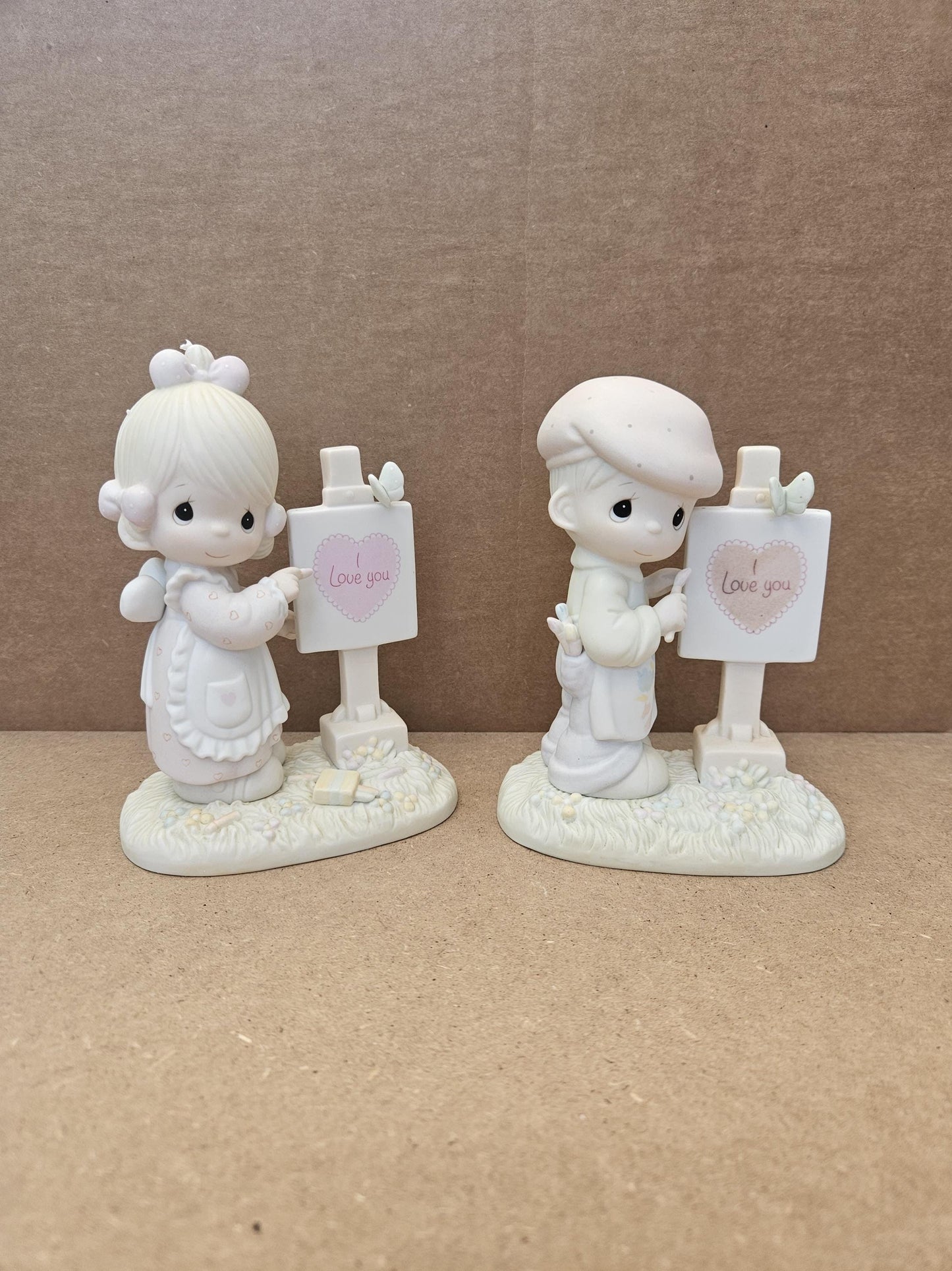 Loving You, Dear Valentine", Collectible Vintage Figurine, 1986
