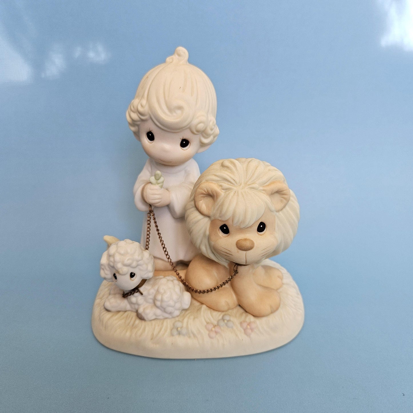 And A Child Shall Lead Them, Precious Moments Porcelain Figurine