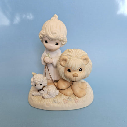 Precious Moments "And a Child Shall Lead Them" Figurine – 1996 Enesco 272434
