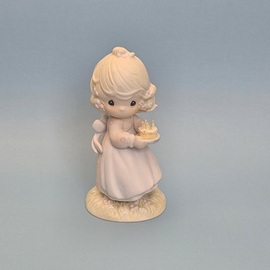 Precious Moments "May Your Birthday Be a Blessing" Figurine – 1990 Enesco 524301