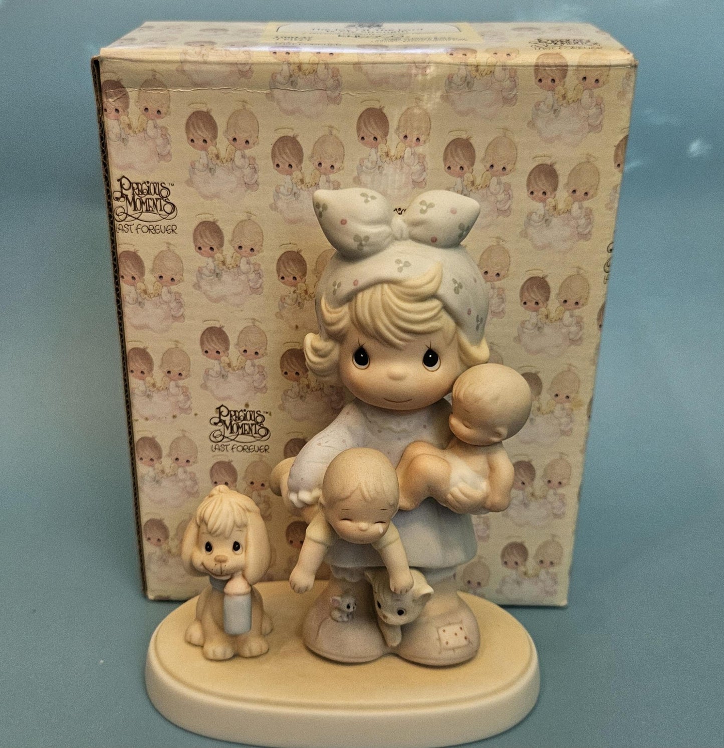 Precious Moments Figurines in Original Boxes, Vintage Porcelain Figurine, Vintage Enesco, Collectable Porcelain Ceramic Figurines, Figure