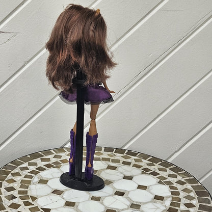 Rare Monster High Doll: Clawdeen Wolf, Basic Line 2010, The First Wave, with Accessories, Original Used
