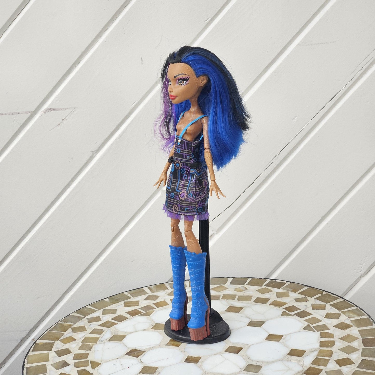 Monster High Doll Robecca Steam, Art Class, for Collectors, Playing, Rare Doll, Original, Mattel Excellent Condition, 2013, Used, Pre-owned