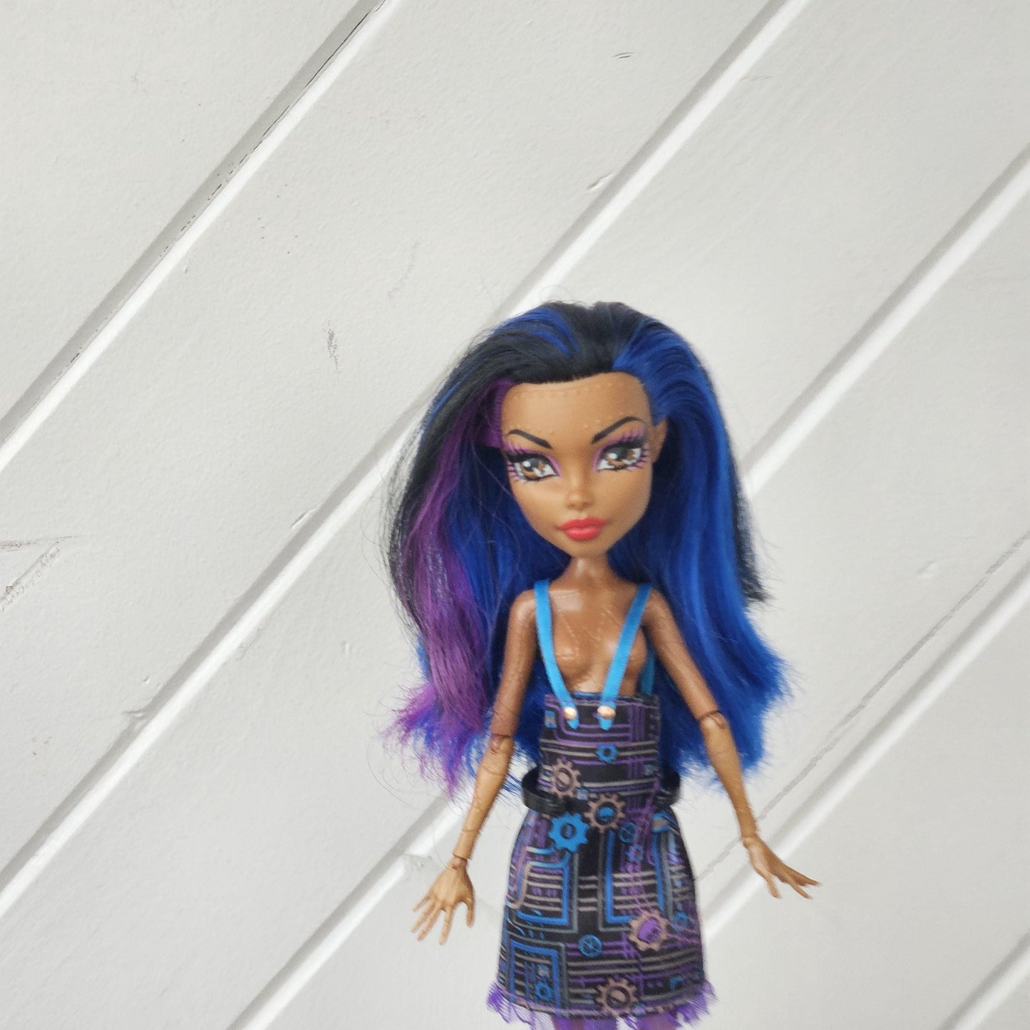 Monster High Doll Robecca Steam, Art Class, for Collectors, Playing, Rare Doll, Original, Mattel Excellent Condition, 2013, Used, Pre-owned
