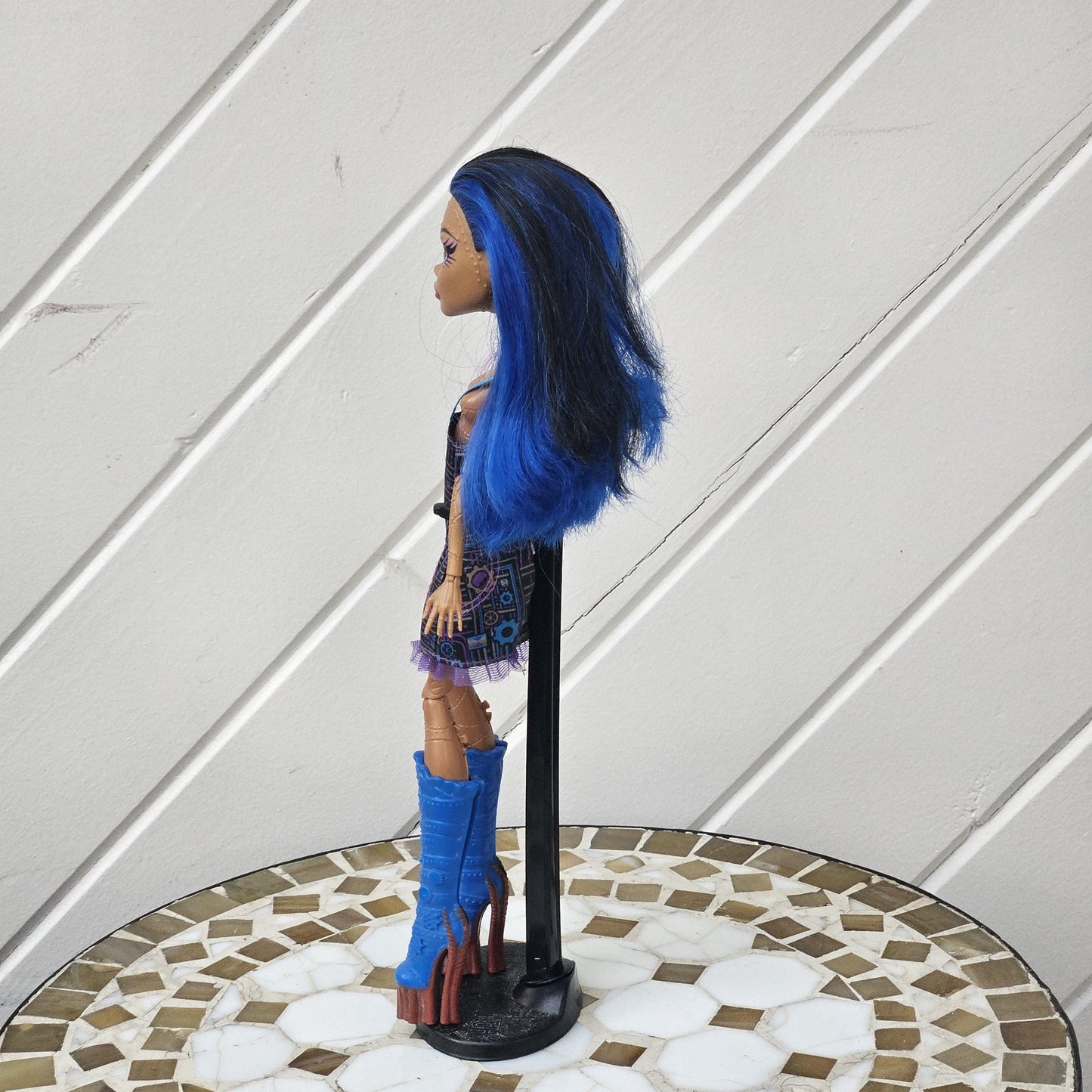 Monster High Doll Robecca Steam, Art Class, for Collectors, Playing, Rare Doll, Original, Mattel Excellent Condition, 2013, Used, Pre-owned
