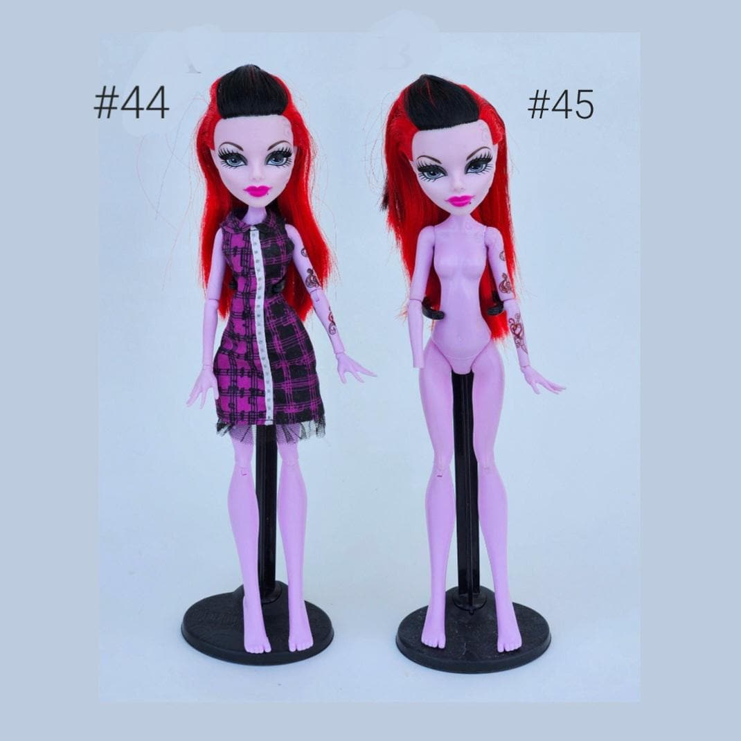 Original Monster High Dolls, Collector Lot, Playing, Dot Dead Gorgeous, Boo York, Freaky Fusion, Draculaura, Abbey, Ghoulia, Rare, Used