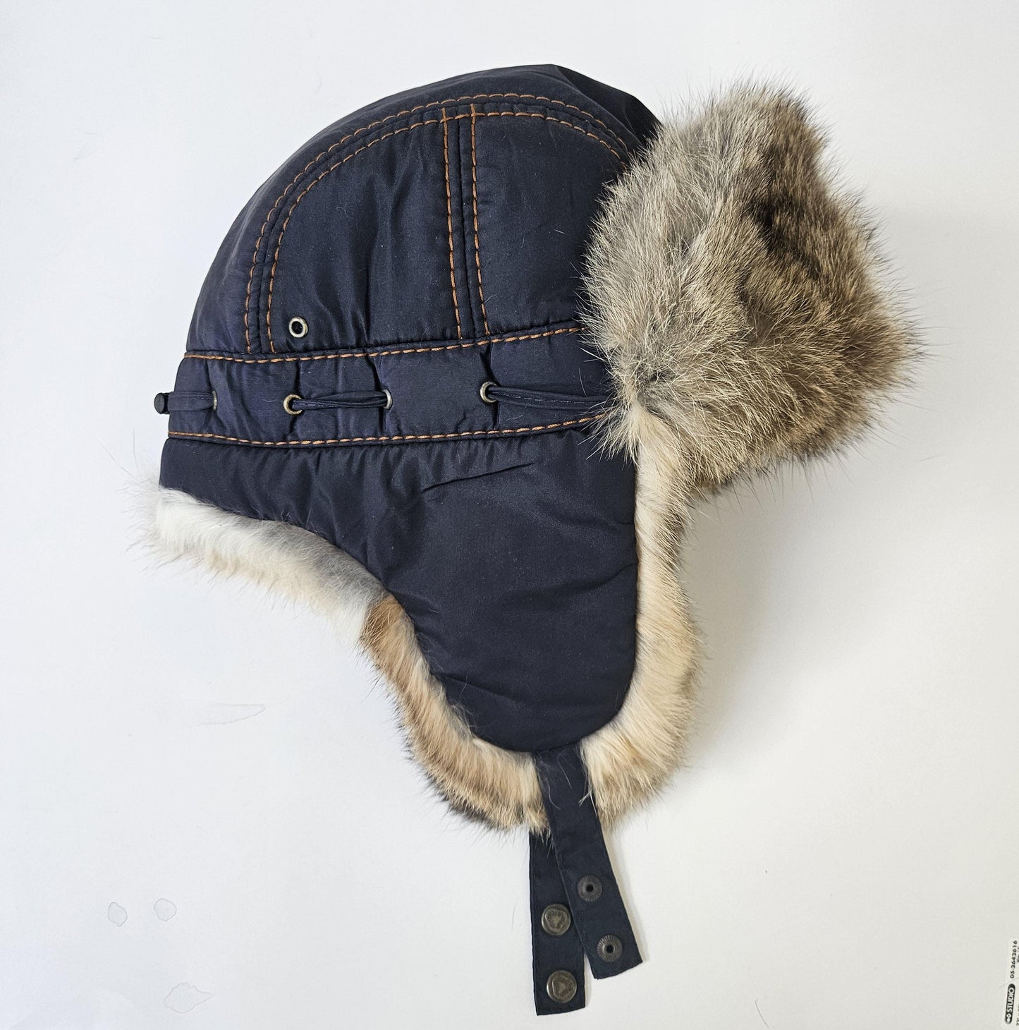 Man Real Fur hat, Aviator Hat, Rabbit Fur Hat, Fur Ear Flap Hat, Trapper Hat, Ushanka, Russian Hat, Ski Hat, Fur Hat Ear Flaps