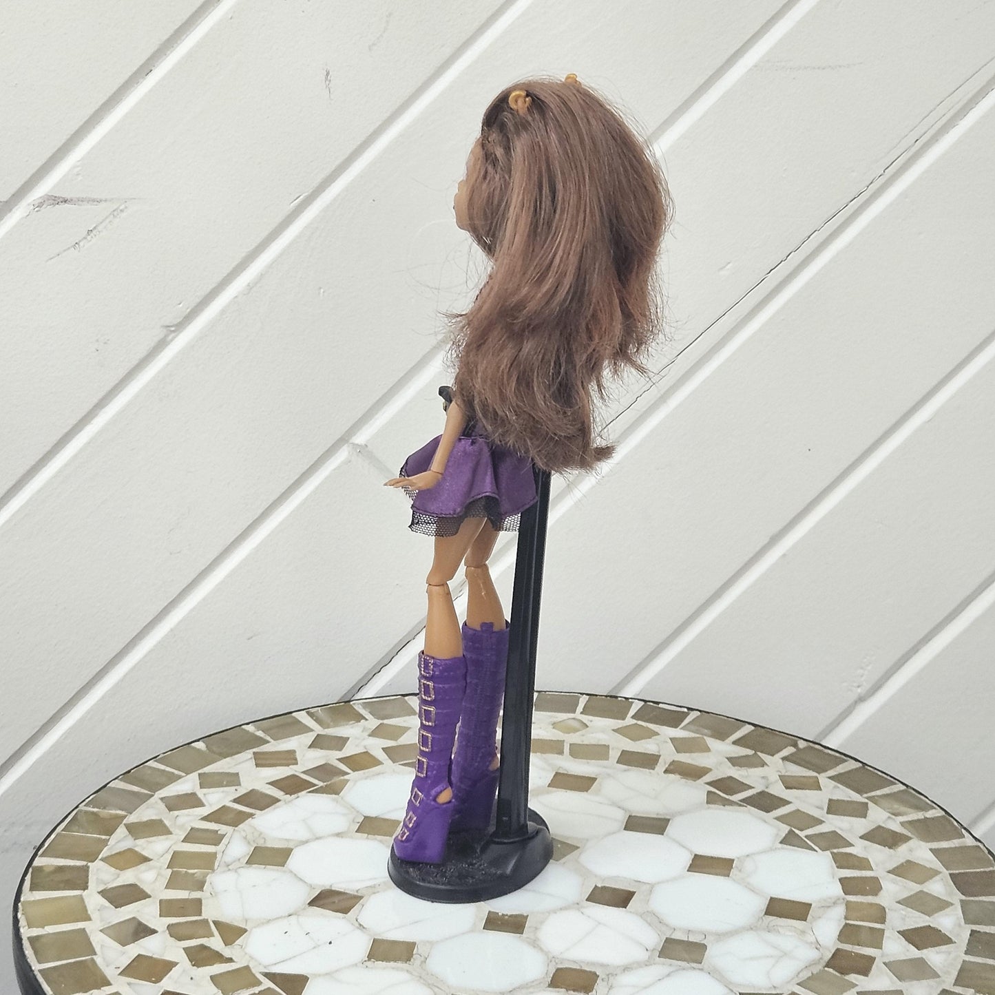 Rare Monster High Doll: Clawdeen Wolf, Basic Line 2010, The First Wave, with Accessories, Original Used