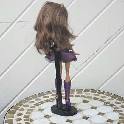 Rare Monster High Doll: Clawdeen Wolf, Basic Line 2010, The First Wave, with Accessories, Original Used