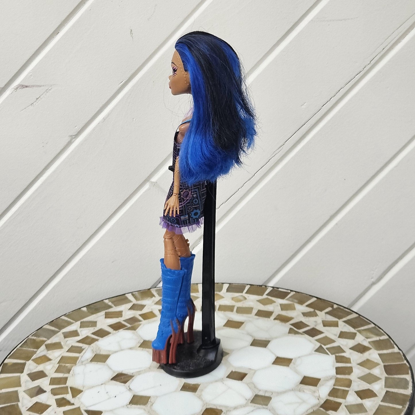 Monster High Doll Robecca Steam, Art Class, for Collectors, Playing, Rare Doll, Original, Mattel Excellent Condition, 2013, Used, Pre-owned