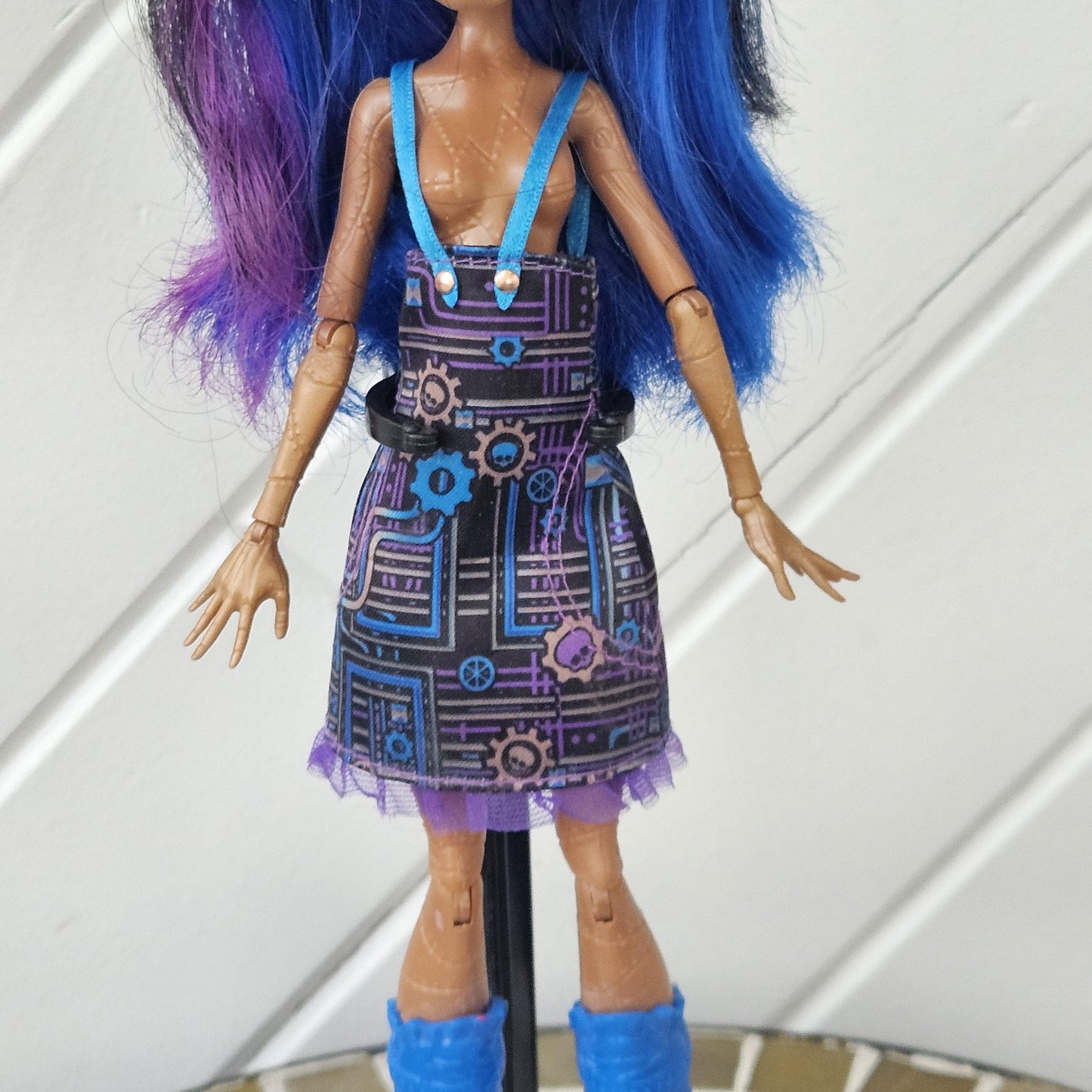 Monster High Doll Robecca Steam, Art Class, for Collectors, Playing, Rare Doll, Original, Mattel Excellent Condition, 2013, Used, Pre-owned