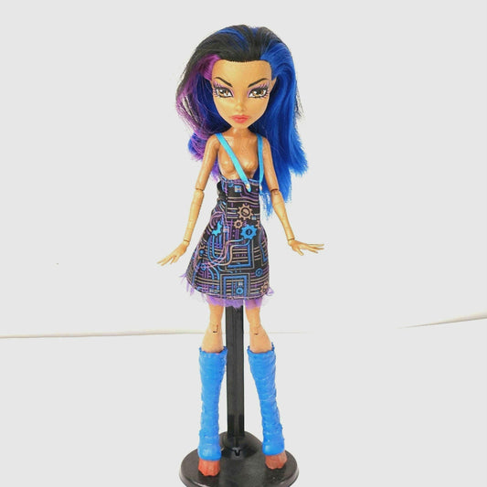 Monster High Doll Robecca Steam, Art Class, for Collectors, Playing, Rare Doll, Original, Mattel Excellent Condition, 2013, Used, Pre-owned