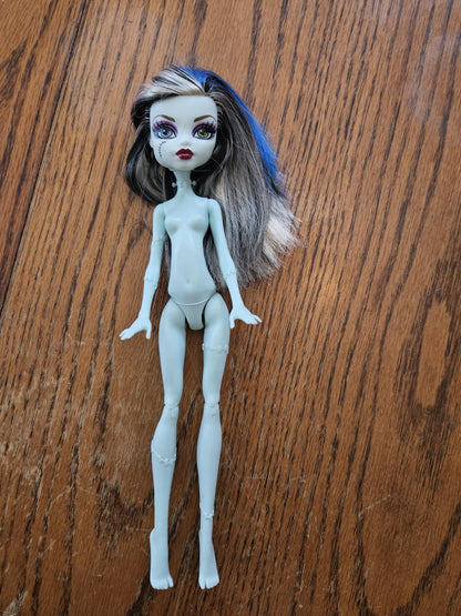 Frankie Stein First Day of School Monster High Doll Nude