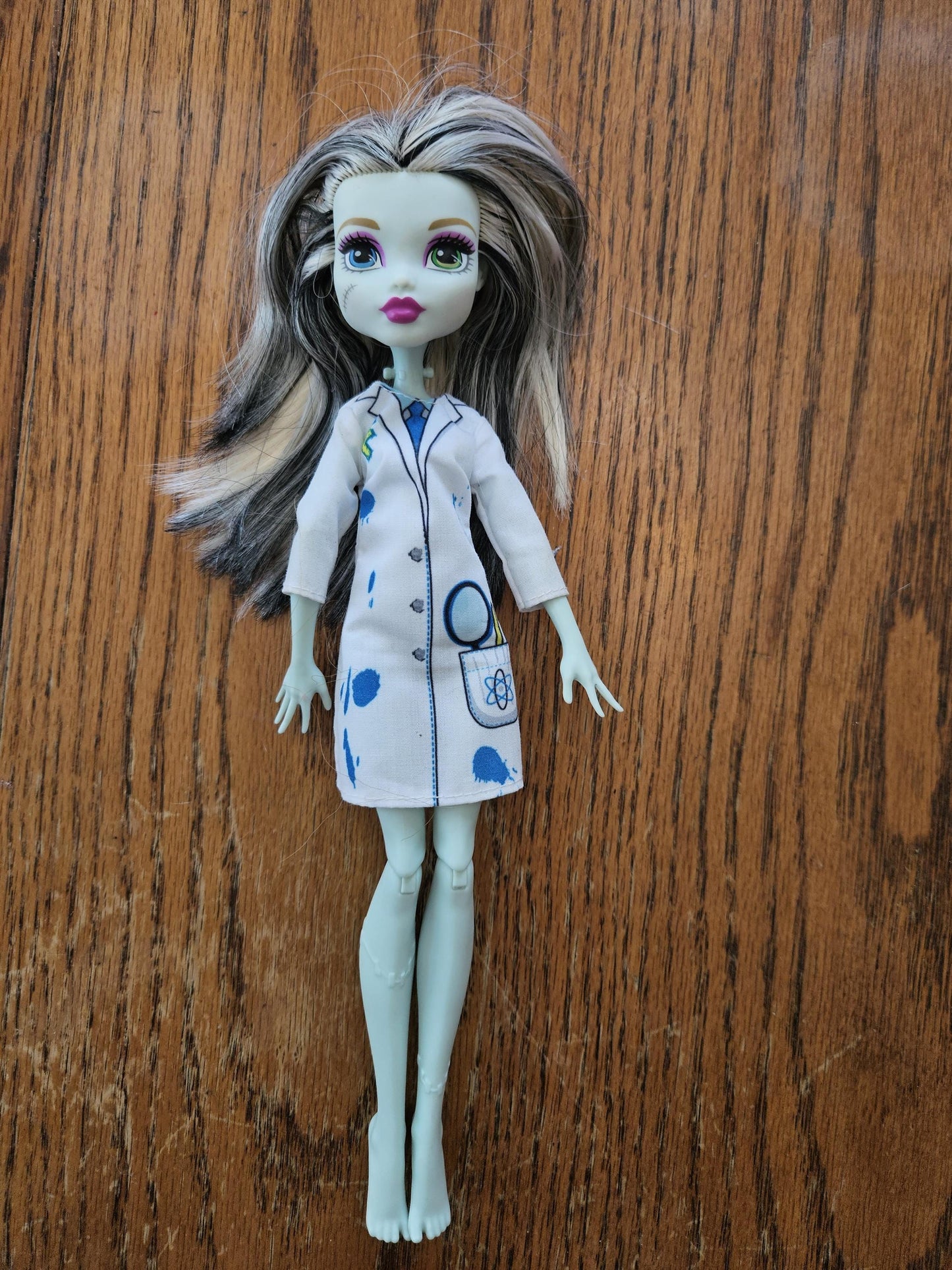 Frankie Stein Monster High Doll for Collectors, Playing, Budget, Basic Line, Science Class, Original, Excellent Condition, G2