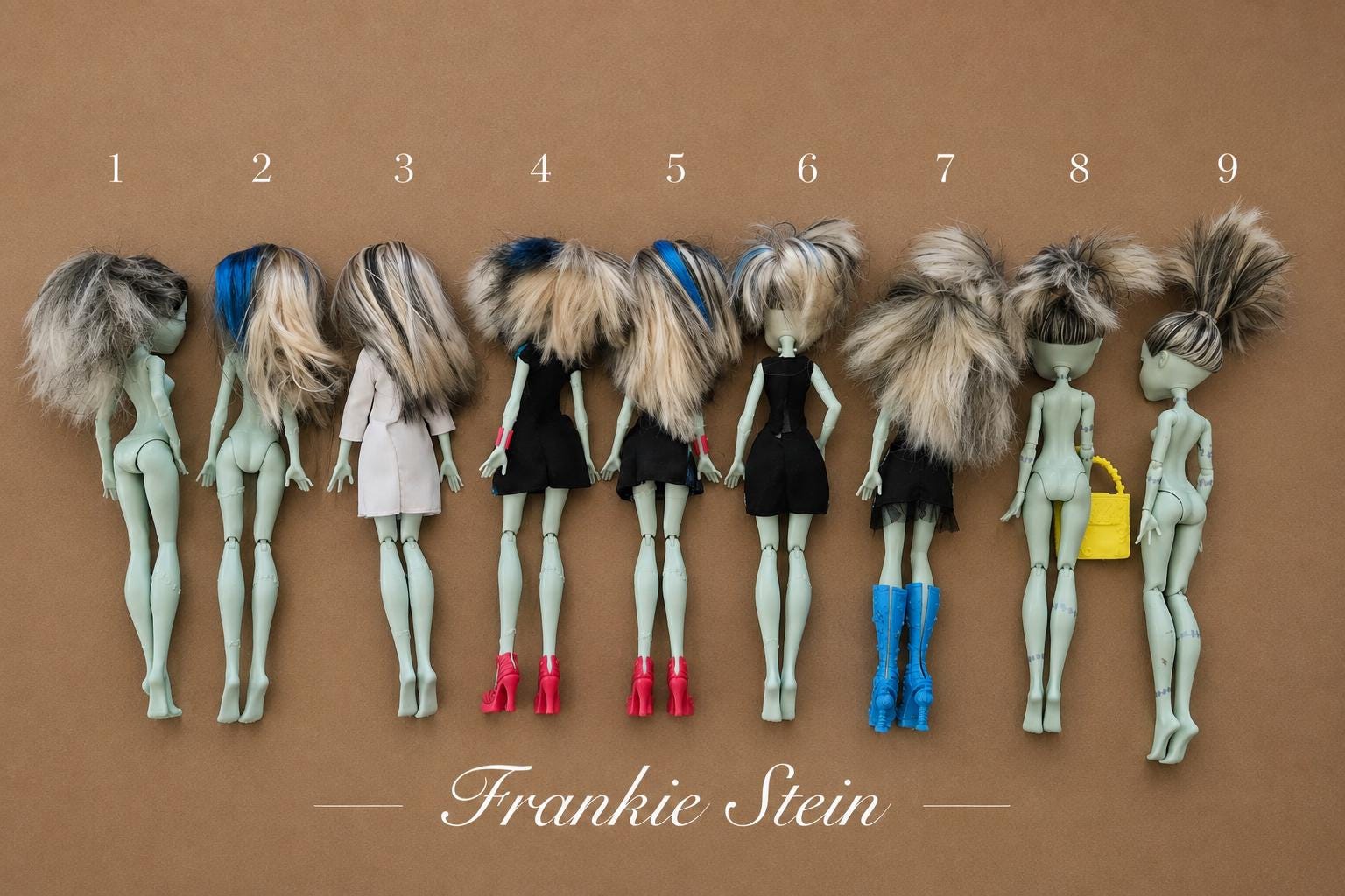 Frankie Stein Monster High Doll for Collectors, Playing, Budget, Basic Line, Science Class, Original, Excellent Condition, G2