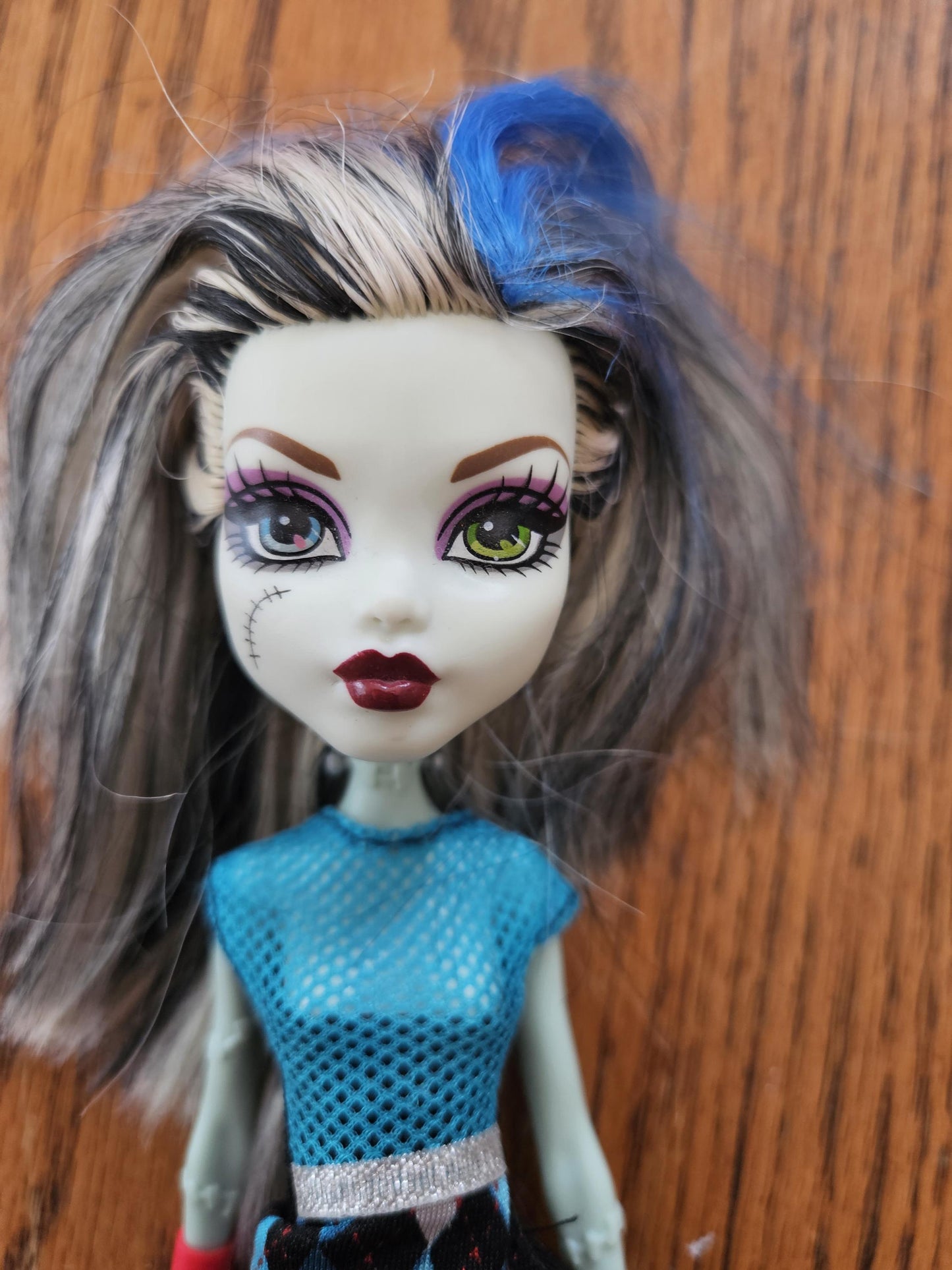 Frankie Stein Monster High Doll for Collectors, Playing, Budget, Basic Line, Science Class, Original, Excellent Condition, G2