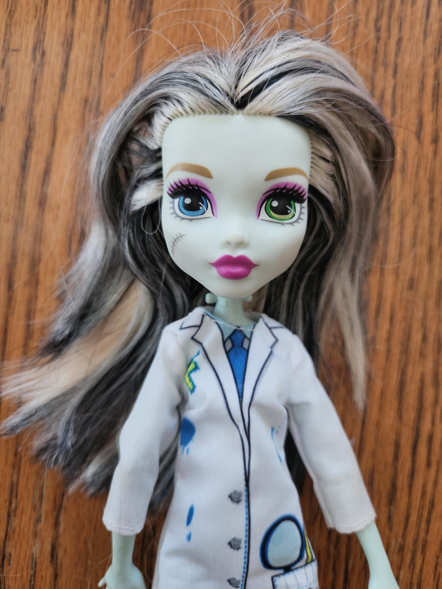 Frankie Stein Monster High Doll for Collectors, Playing, Budget, Basic Line, Science Class, Original, Excellent Condition, G2