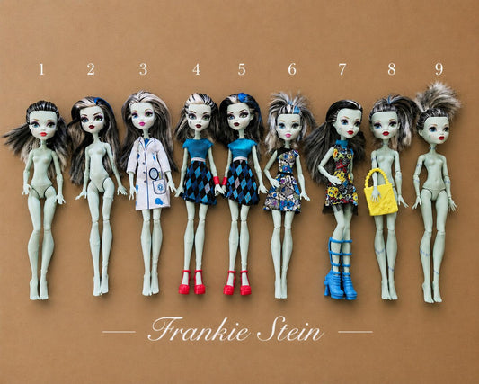 Frankie Stein Monster High Doll for Collectors, Playing, Budget, Basic Line, Science Class, Original, Excellent Condition, G2