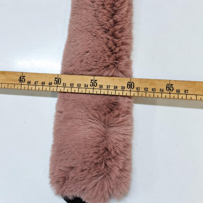BY ORDER Faux Fox Fur Trim Hood, Like Fox Fur, Large Fur Collar Trim, Fox Fur, Fur Ruff, Vegan Fur Hood, Hood Fur Jacket, Fur stripe