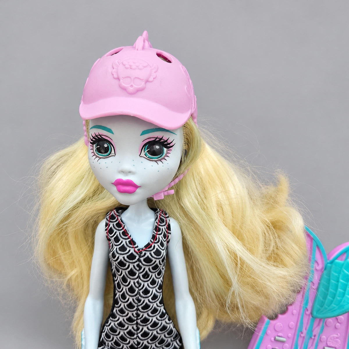 Monster High Doll for Collectors, OOAK Repaints, Playing, Lagoona Blue, Monster Exchange Program, Original Clothes, Extremely Rare, Girl