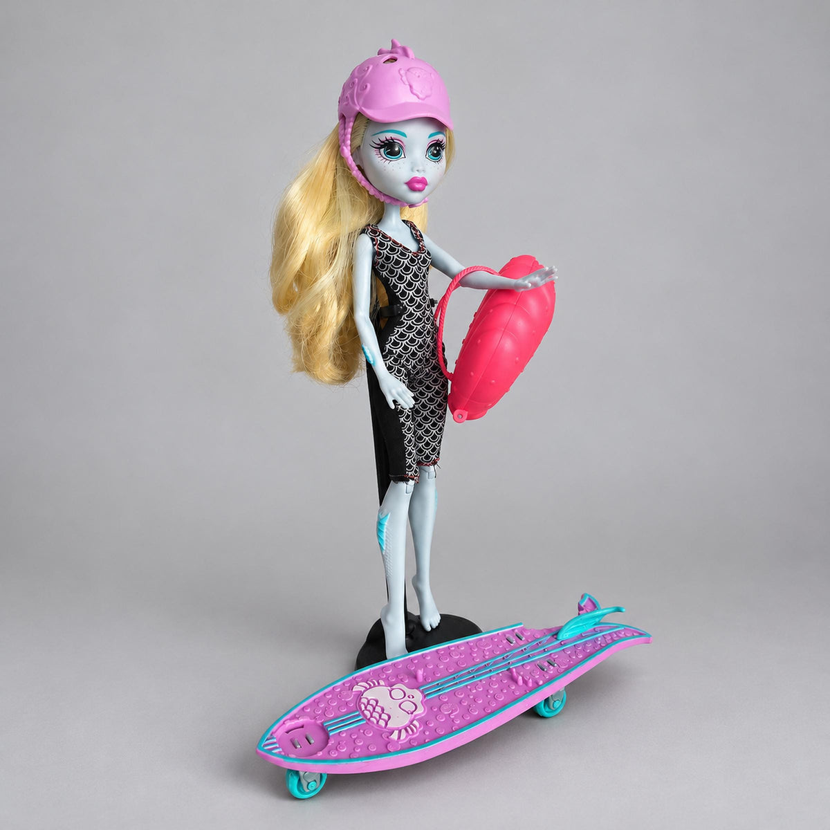 Monster High Doll for Collectors, OOAK Repaints, Playing, Lagoona Blue, Monster Exchange Program, Original Clothes, Extremely Rare, Girl
