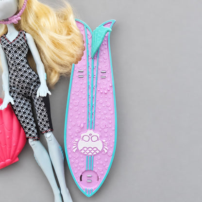 Monster High Doll for Collectors, OOAK Repaints, Playing, Lagoona Blue, Monster Exchange Program, Original Clothes, Extremely Rare, Girl