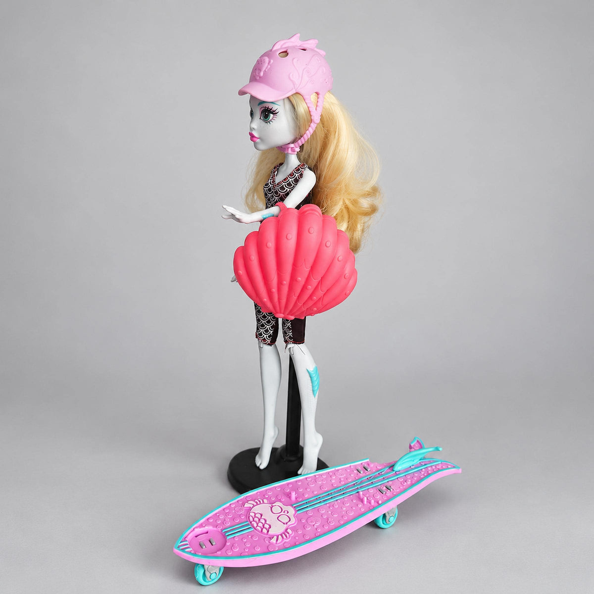 Monster High Doll for Collectors, OOAK Repaints, Playing, Lagoona Blue, Monster Exchange Program, Original Clothes, Extremely Rare, Girl