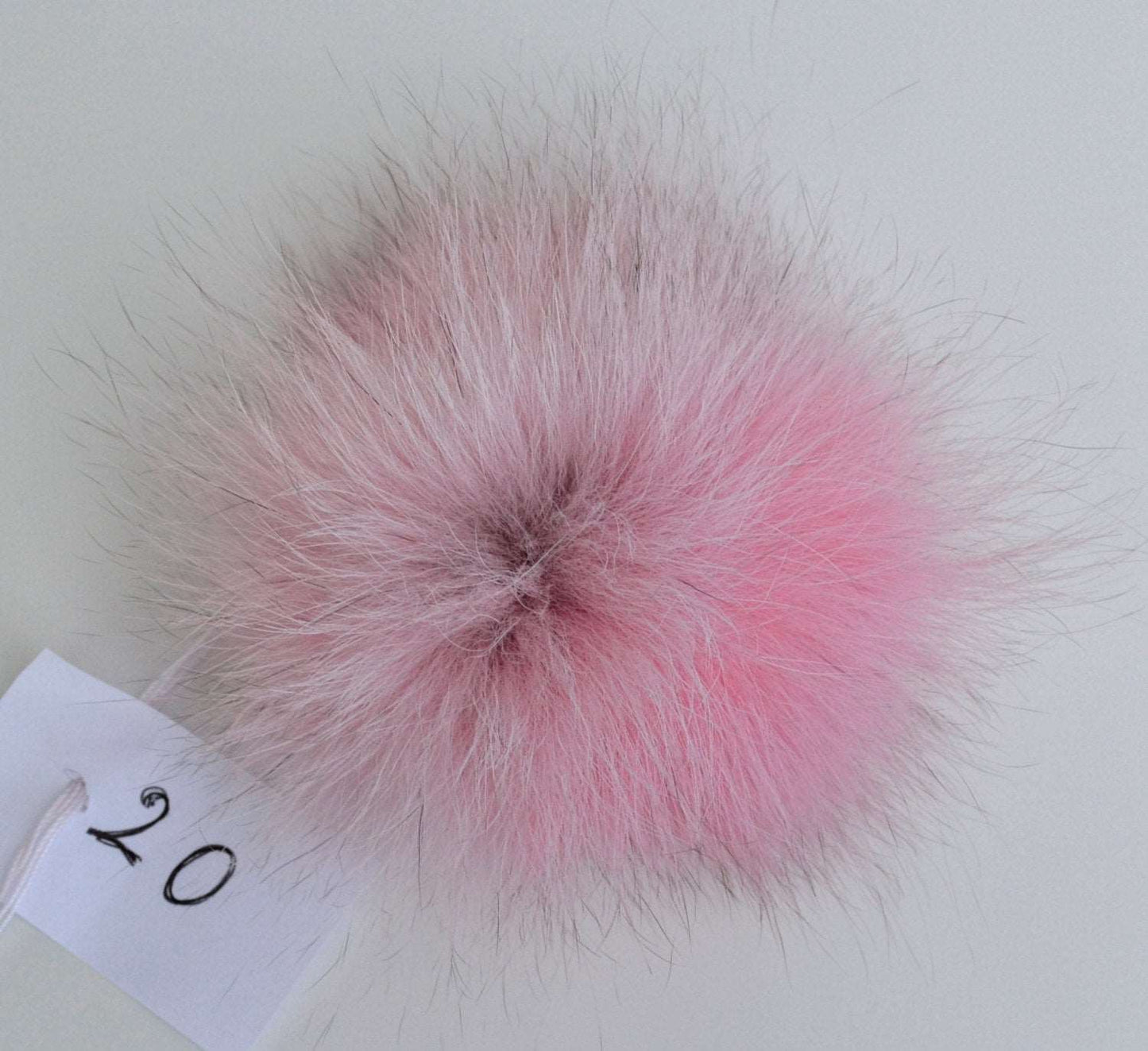 FOX FUR POMPOM! Pink Pom-Pom, Fox Pom Pom, Real Fur Pom Pom, Genuine Fur, Pom Pom for Winter Hat, Pom Pom for Women Hat, for Knitted hats