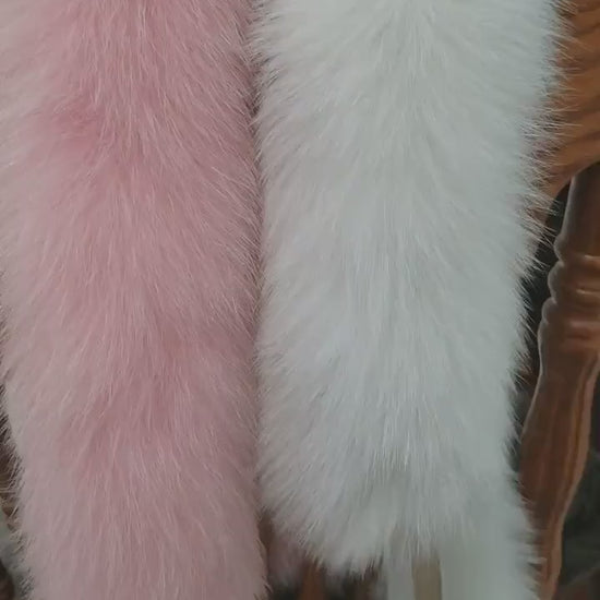 BY ORDER, 8-10 cm WIDTH, Finnish Fox Fur Trim Hood, Fur collar trim, Fox Fur Collar, Fur Scarf, Fur Ruff, Fox Fur Hood, Fox Fur, Fur stripe