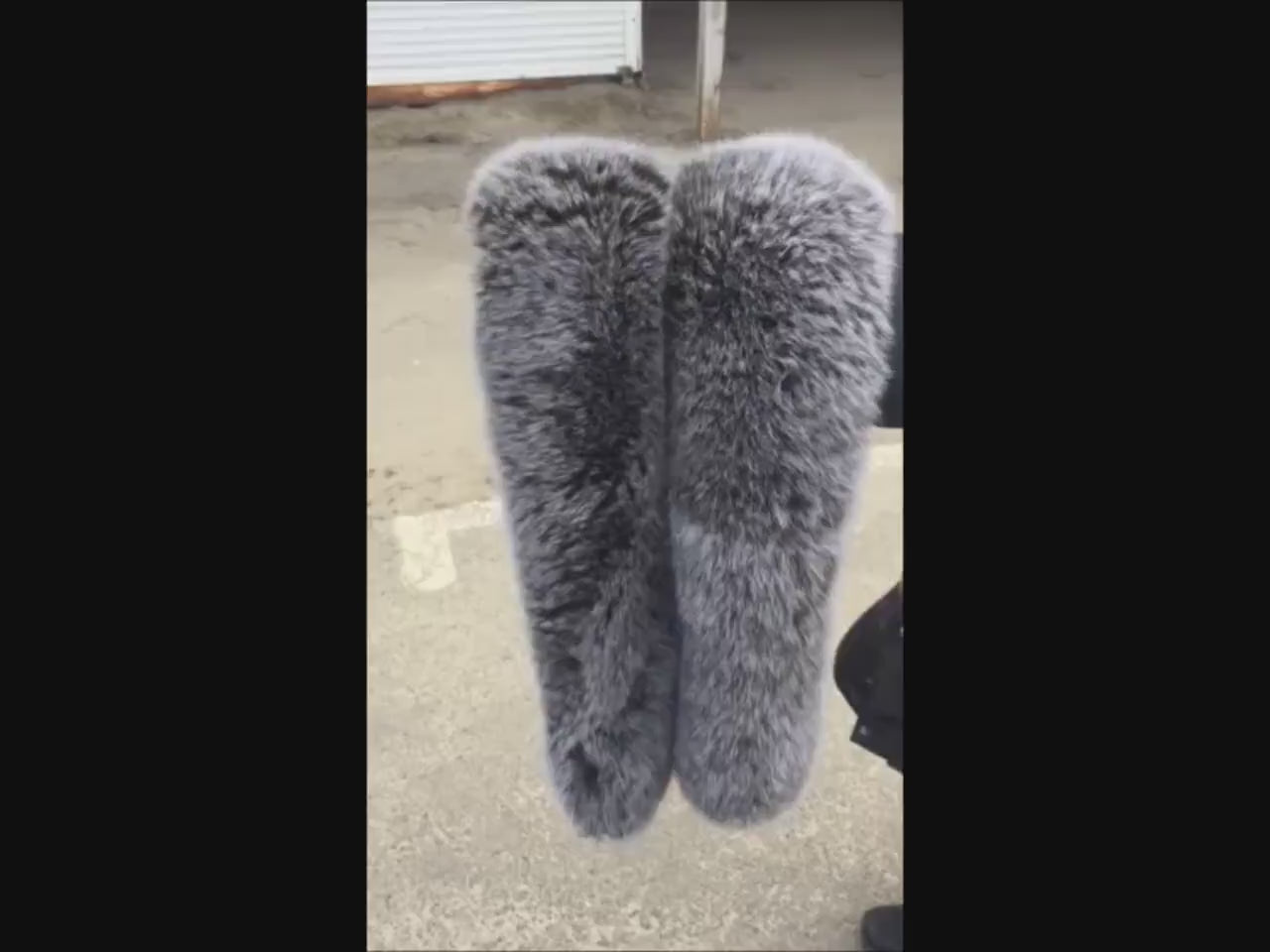 BY ORDER (not Tail) XL Extra Large Real Fox Fur Trim Hood, Fur collar trim, Fox Fur Collar, Fur Scarf, Fur Ruff, Fox Fur Hood, Jacket