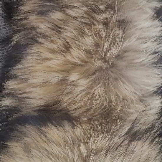 BY ORDER XXL Extra Large Finnish Raccoon Fur Collar, Fur Trim Hoodie, Raccoon Fur Collar, Fur Scarf, Fur Ruff, Raccoon Fur Hood, Super Large