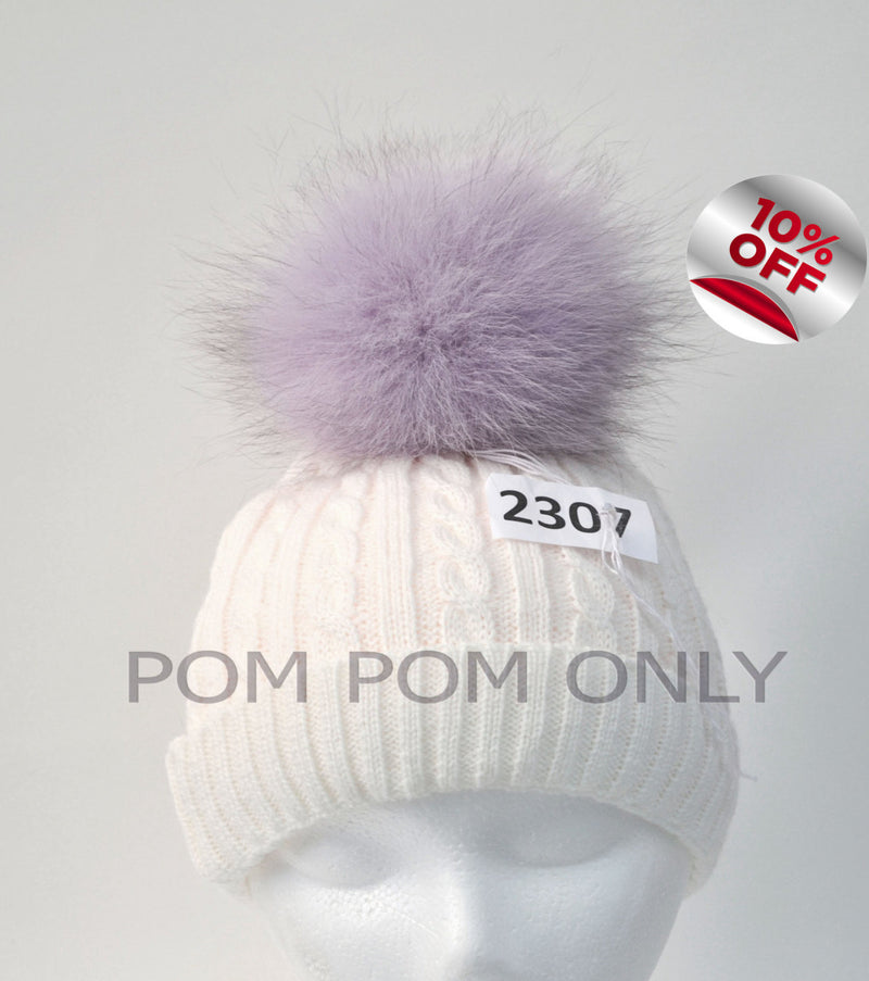 7" FUR POMPOM!  Pom Pom for Beanie, for Slouchy Beanie, for Womens Hat, for Knit Hat, Chunky Knit Hat, for Winter Beanie Hat, Pom for Hat