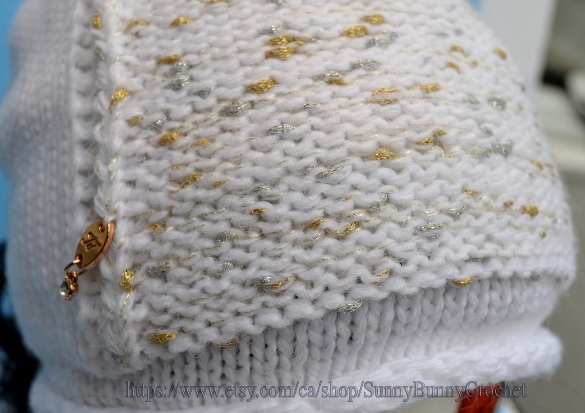 Women’s Knitted Hat & Infinity Scarf Set – Wool Blend Winter Set