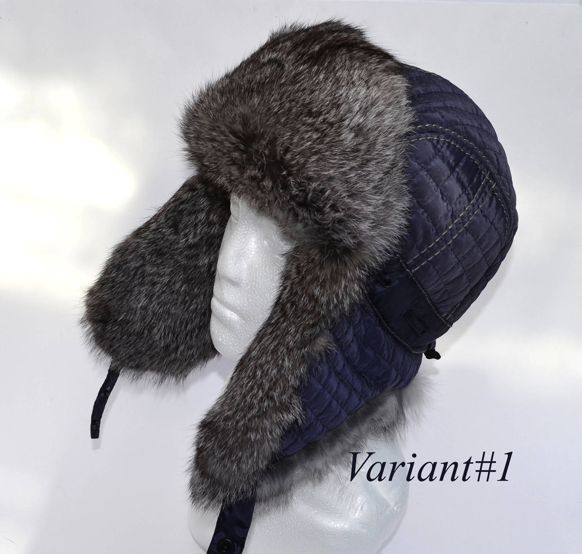 MENS FUR HAT,  Fur Ear Flap Hat, Trapper Hat, Aviator Hat, Ushanka, Russian Hat, Ski Hat, Rabbit Fur, Fur Hat Ear Flaps, Gift for Men