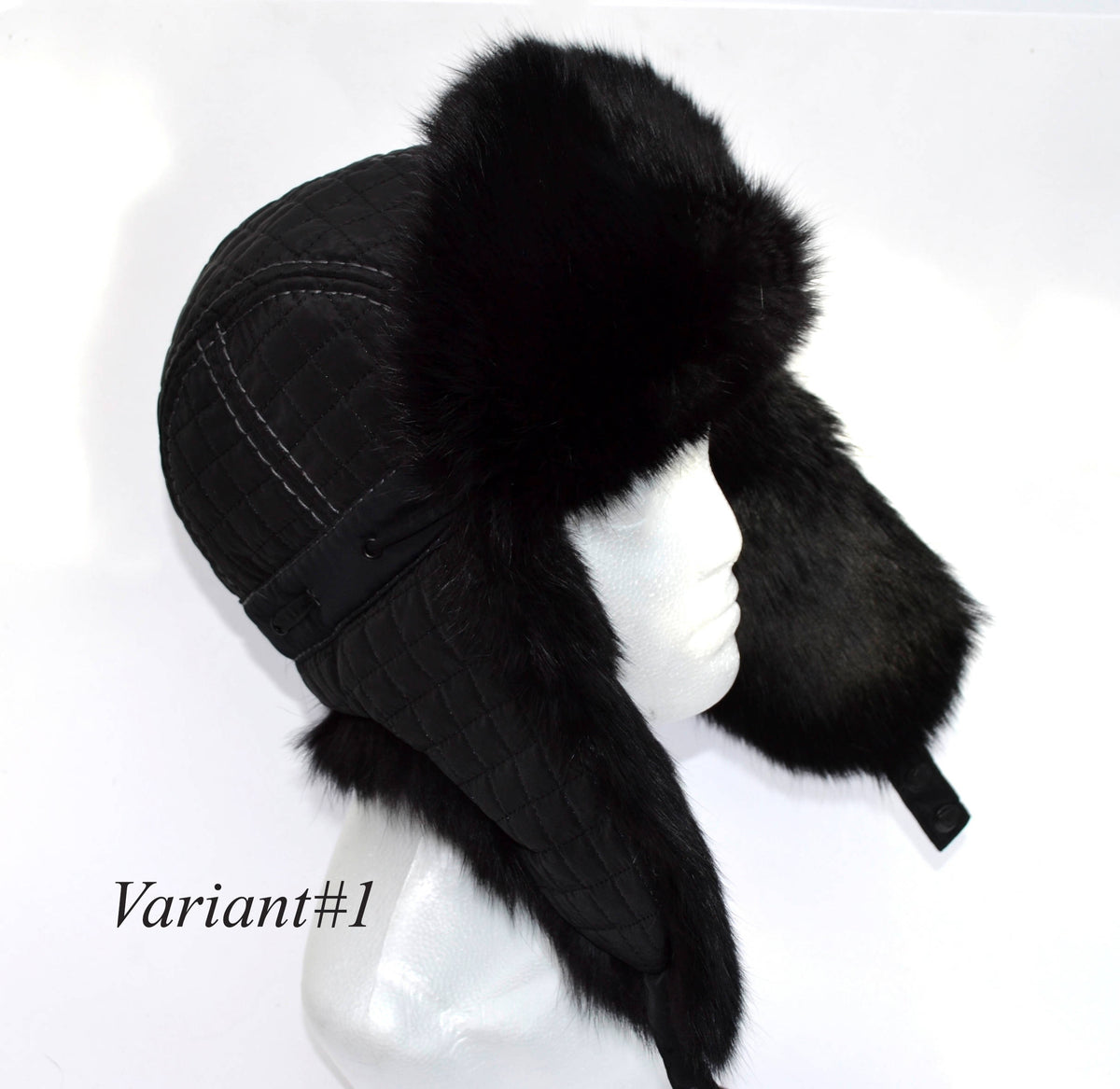 FUR EAR FLAP Hat, Men real fur hat, Trapper Hat, Aviator Hat, Ushanka, Russian Hat, Ski Hat, Rabbit Fur, Fur Hat Ear Flaps, Gift for Men