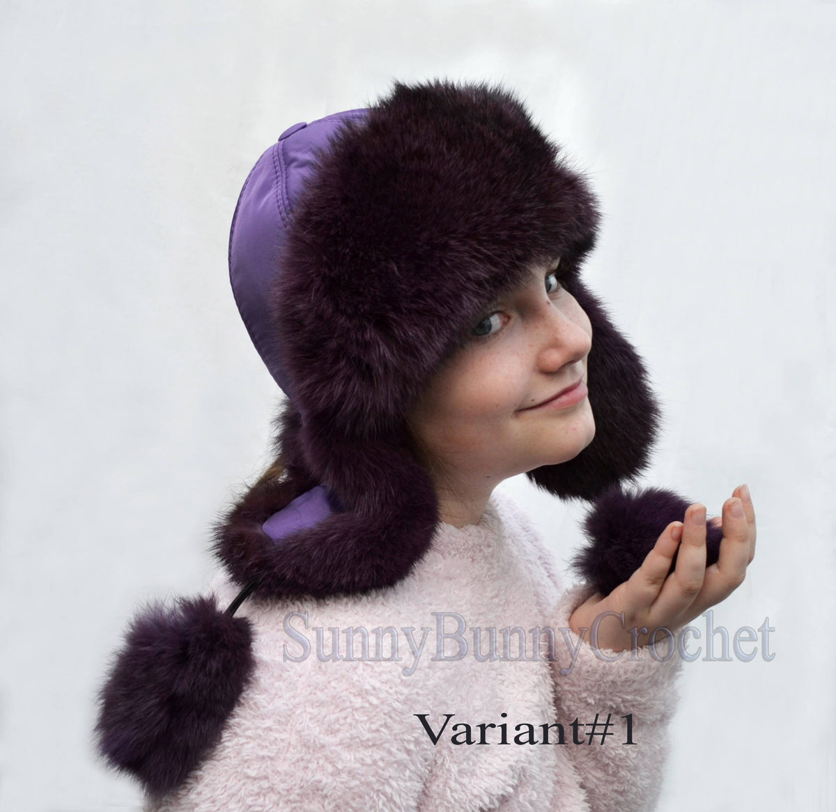 EAR FLAP HAT, Rabbit Fur Kids Hat, Ushanka Hat, Child Hat, Fur Hat with Ear Flaps, Warm Hat, Childs Fur Hat, Trapper Hat, Girl Hat, Fur