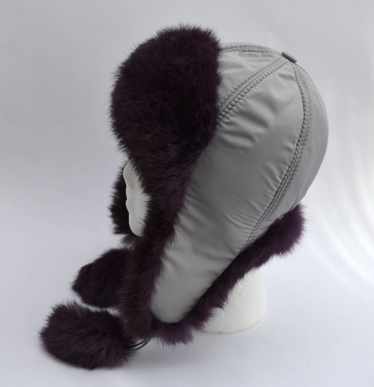 EAR FLAP HAT, Rabbit Fur Kids Hat, Ushanka Hat, Child Hat, Fur Hat with Ear Flaps, Warm Hat, Childs Fur Hat, Trapper Hat, Girl Hat, Fur
