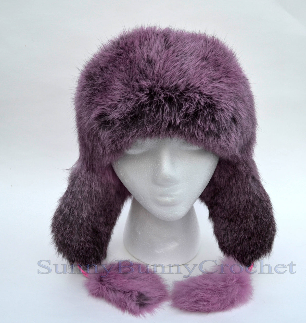 EAR FLAP HAT, Rabbit Fur Kids Hat, Ushanka Hat, Child Hat, Fur Hat with Ear Flaps, Warm Hat, Childs Fur Hat, Trapper Hat, Girl Hat, Fur