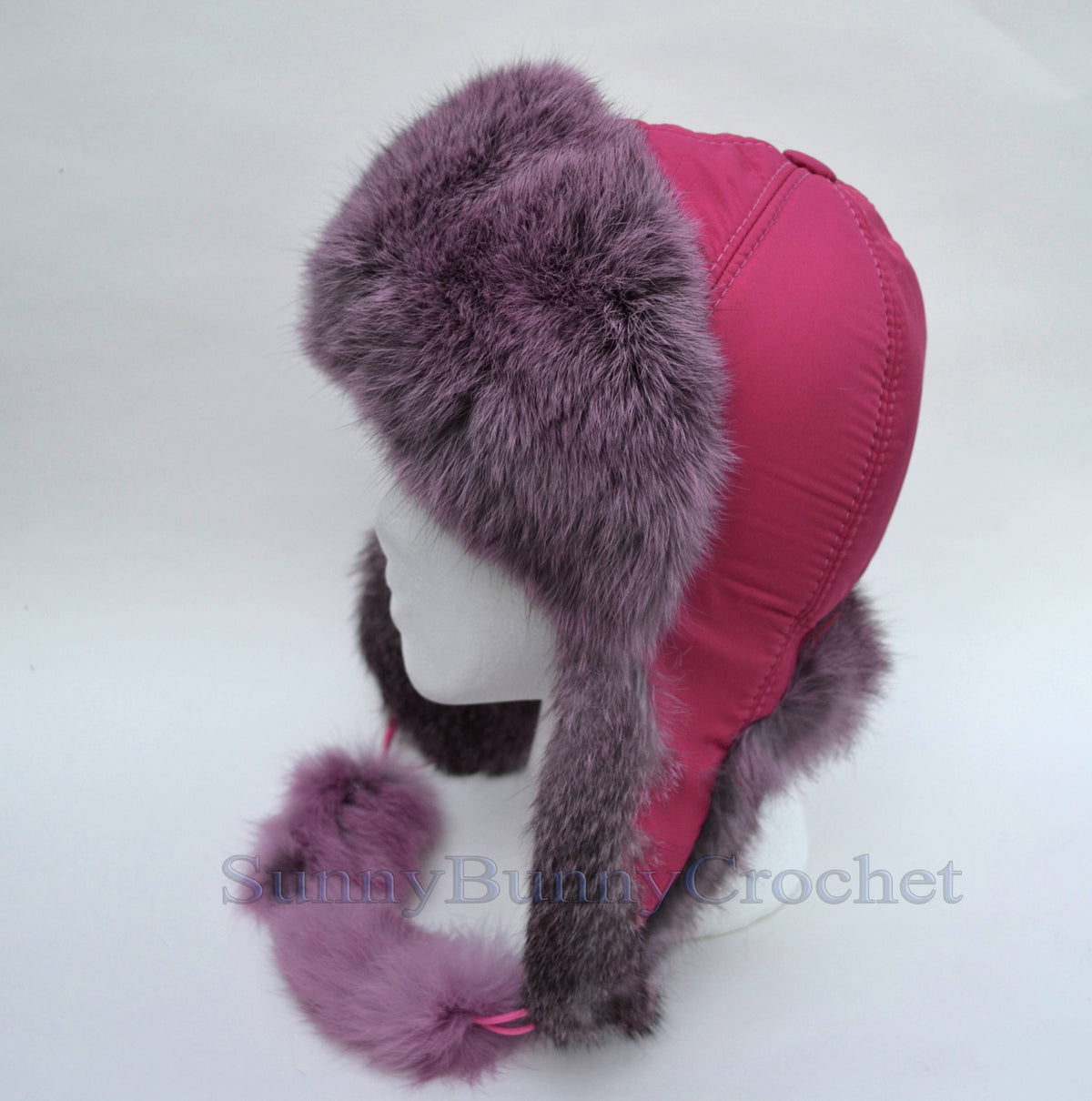 EAR FLAP HAT, Rabbit Fur Kids Hat, Ushanka Hat, Child Hat, Fur Hat with Ear Flaps, Warm Hat, Childs Fur Hat, Trapper Hat, Girl Hat, Fur