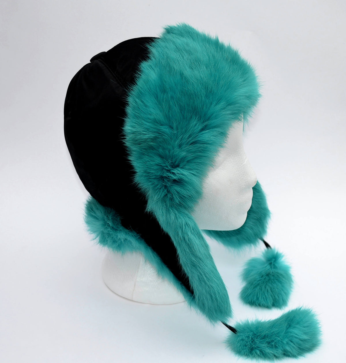 Real Fur Hat, Fur Ear flap Hat, Ushanka Hat, Child Hat, Fur Hat with Ear Flaps, Warm Hat, Childs Fur Hat, Trapper Hat, Rabbit Fur, Kids Hat