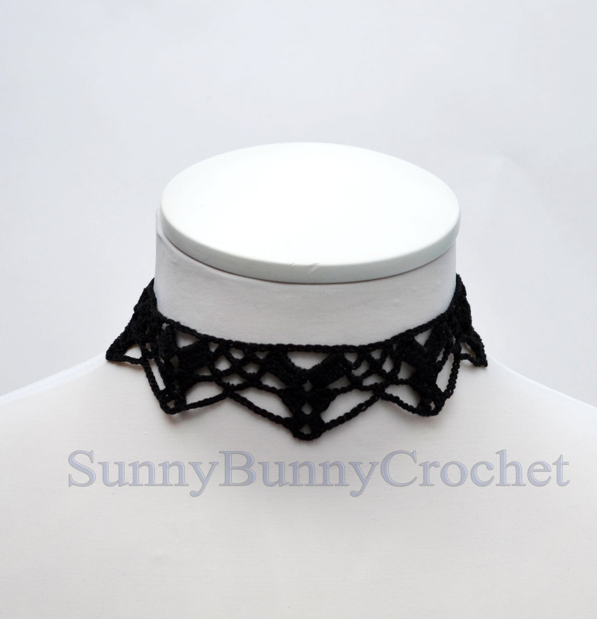 Gothic black necklace choker, Lace Necklace women, Choker necklace Black, Black statement necklace, Spider Net Black, Cotton Choker, Boho