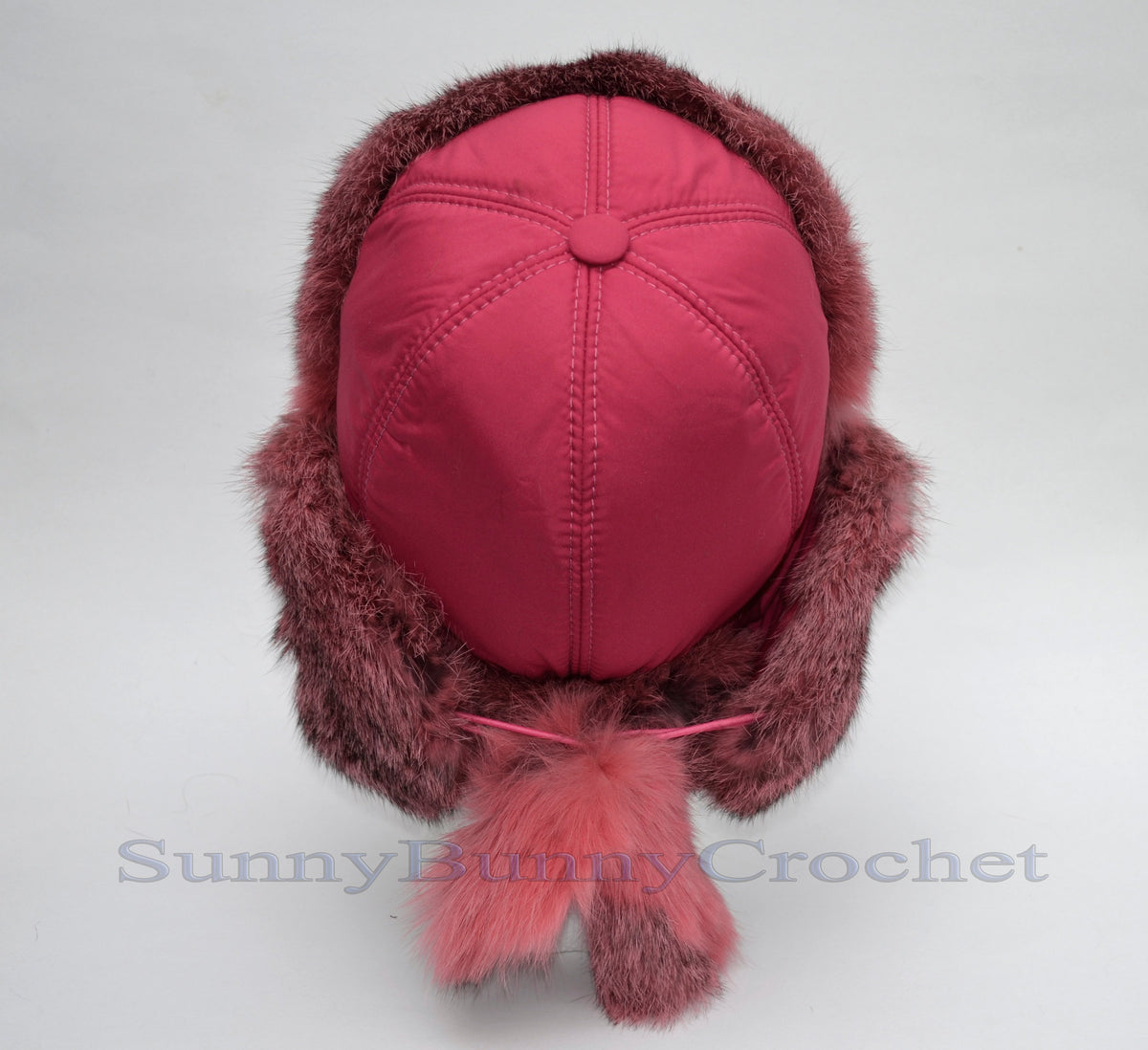 WINTER TRAPPER Hat, Ear Flap Hat, Rabbit Fur Kids Hat, Ushanka Hat, Child Hat, Fur Hat with Ear Flaps, Warm Hat, Childs Fur Hat, Women Hat