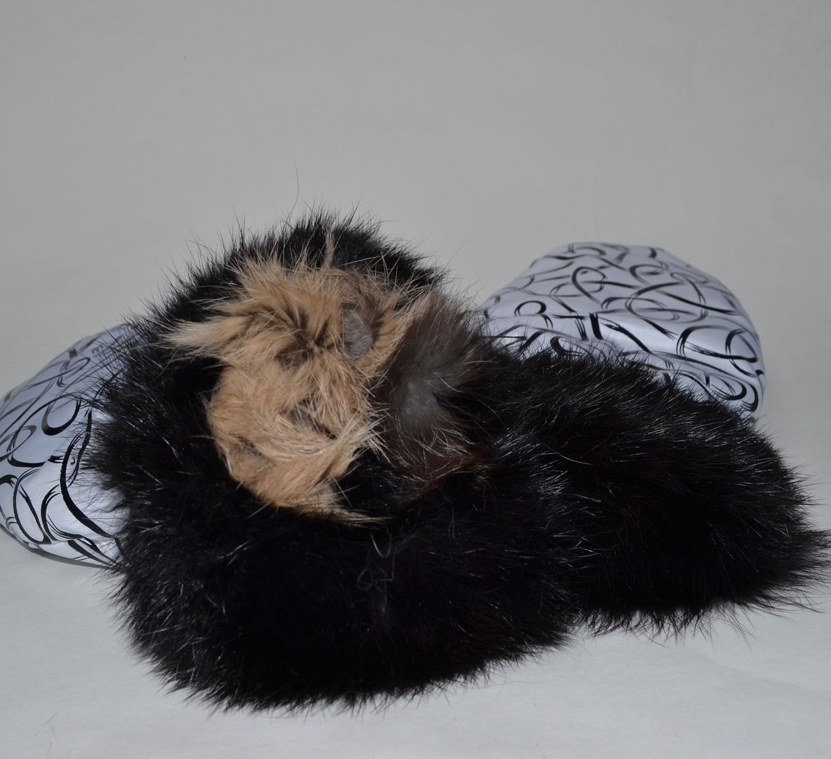 FUR LINED MITTENS, Real fur mittens, gloves mitts , woman fur mitts,  warm mittens, rabbit fur mittens, fur mittens, polar mitts, polarmitts