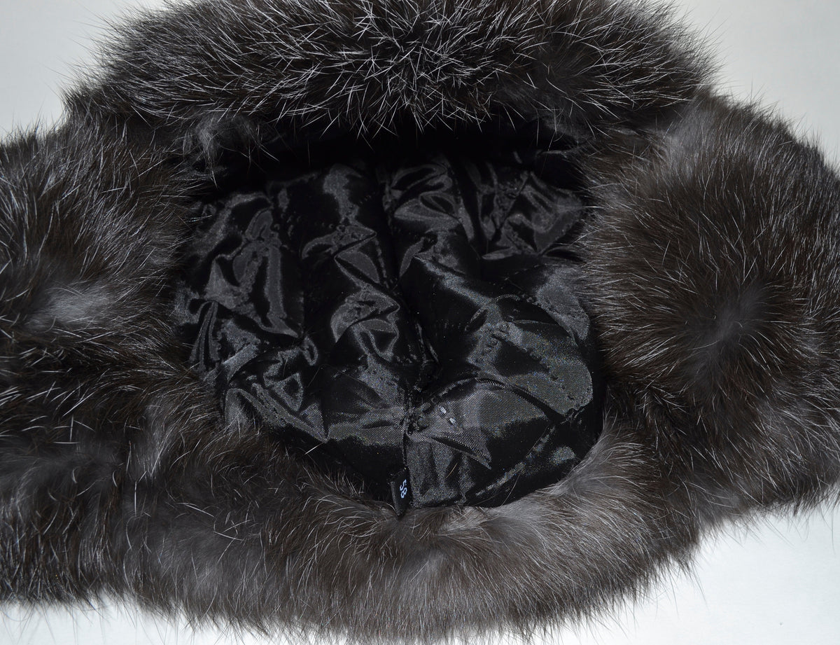 REAL SUEDE Leather Ear Flap Hat, Men real fur hat, Trapper Hat, Aviator Hat, Ushanka, Russian Hat, Ski Hat, Rabbit Fur, Fur Hat, Gift Men