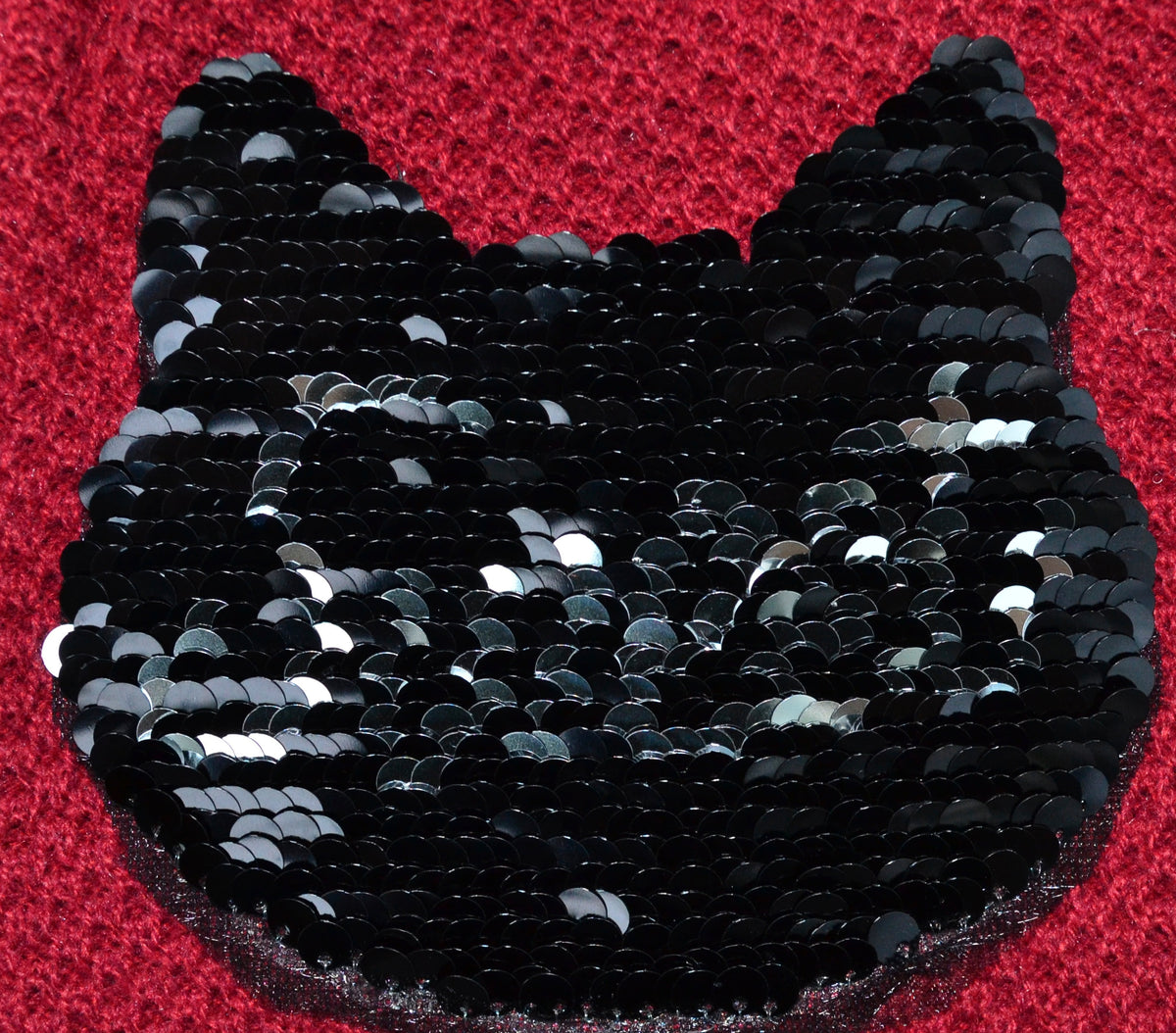 Women’s Cat Ear Beanie – Reversible Sequin Wool Blend Hat